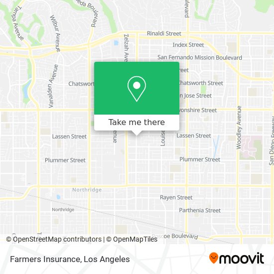 Farmers Insurance map