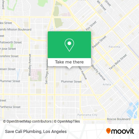 Save Cali Plumbing map