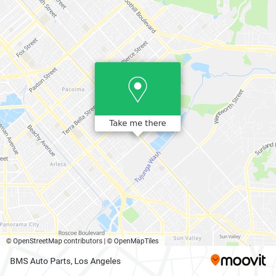 BMS Auto Parts map