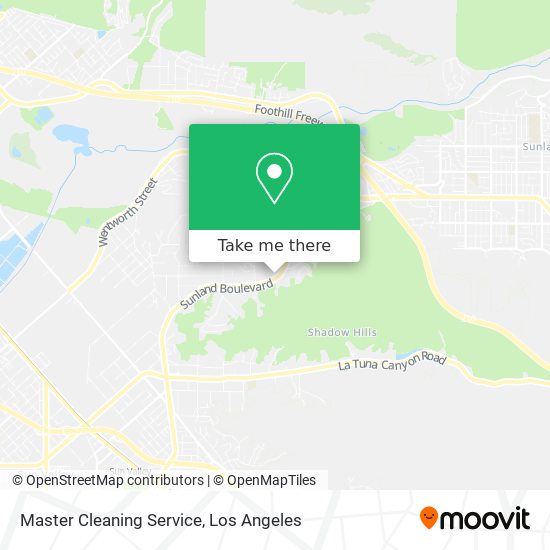 Mapa de Master Cleaning Service