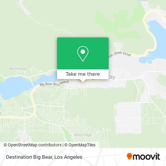 Destination Big Bear map