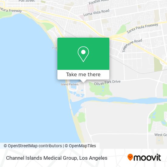 Mapa de Channel Islands Medical Group