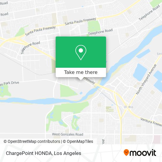 ChargePoint HONDA map