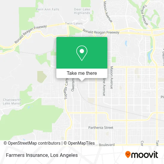 Farmers Insurance map
