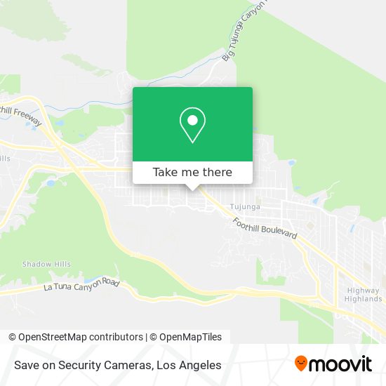 Save on Security Cameras map