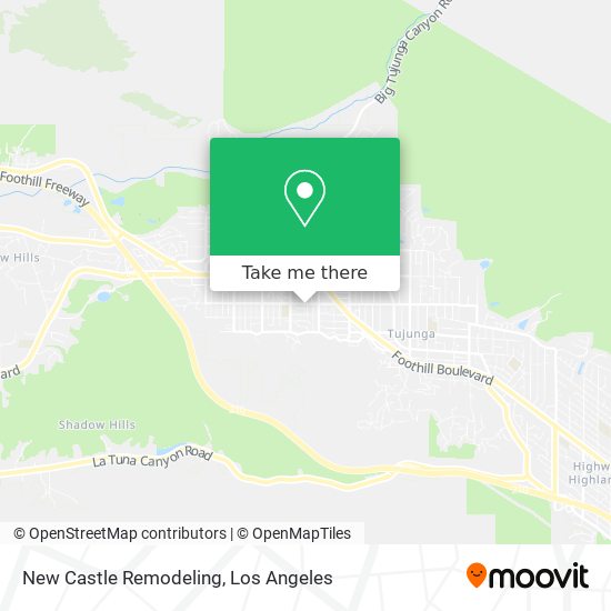 Mapa de New Castle Remodeling