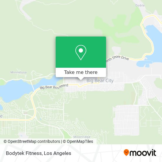 Bodytek Fitness map