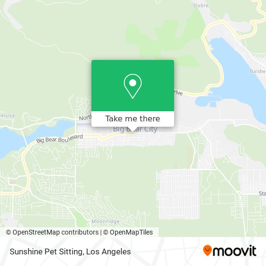 Sunshine Pet Sitting map