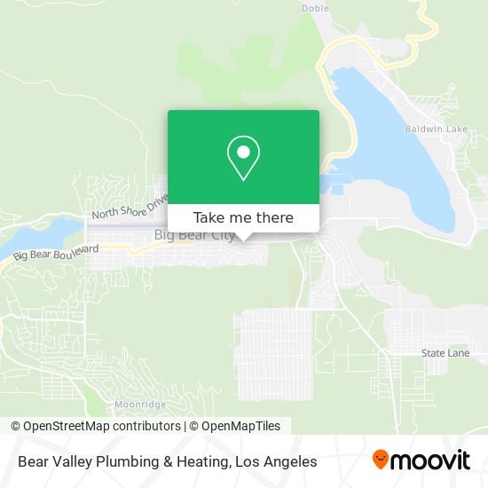 Bear Valley Plumbing & Heating map