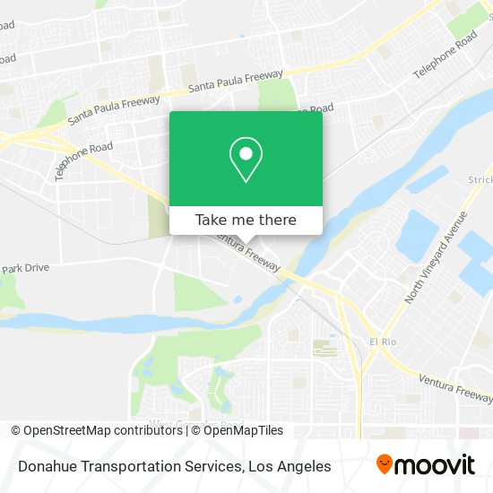 Mapa de Donahue Transportation Services