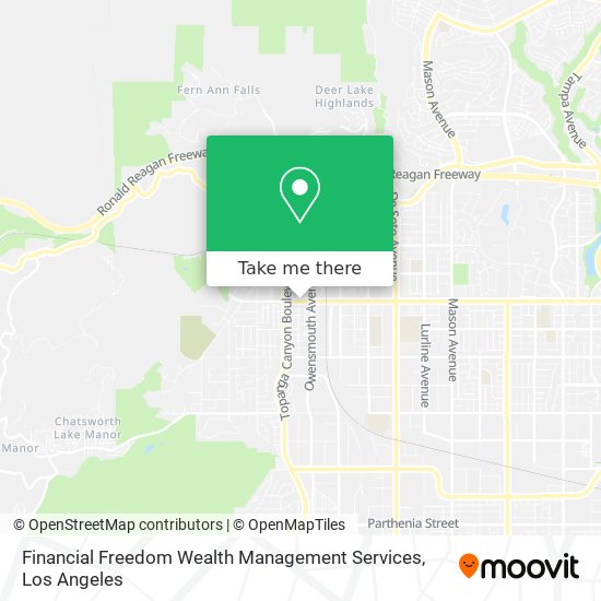 Mapa de Financial Freedom Wealth Management Services