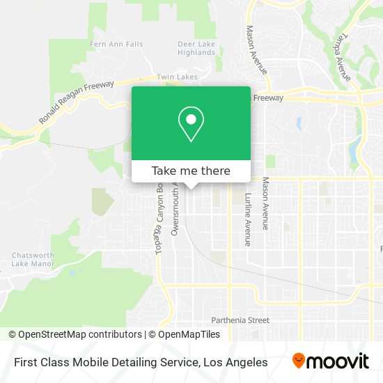 First Class Mobile Detailing Service map