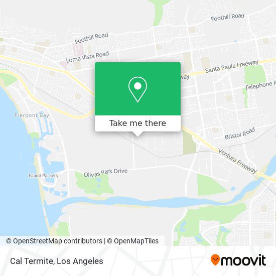Cal Termite map