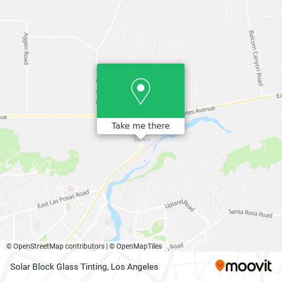 Solar Block Glass Tinting map