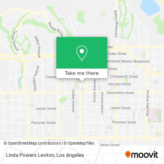 Linda Powers Leviton map