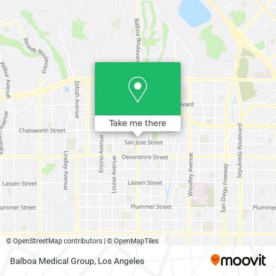 Balboa Medical Group map
