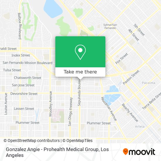 Gonzalez Angie - Prohealth Medical Group map