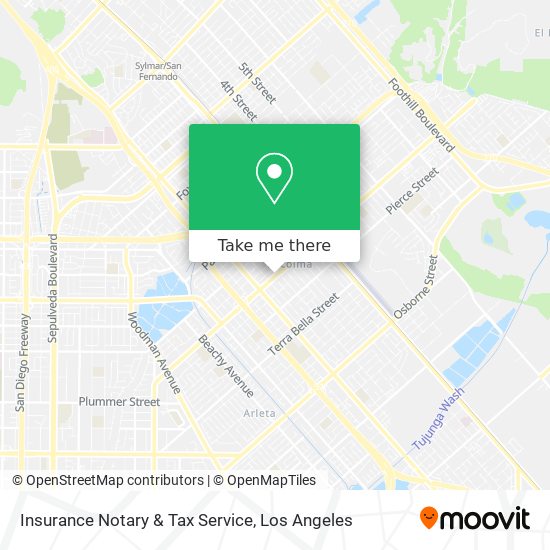 Insurance Notary & Tax Service map