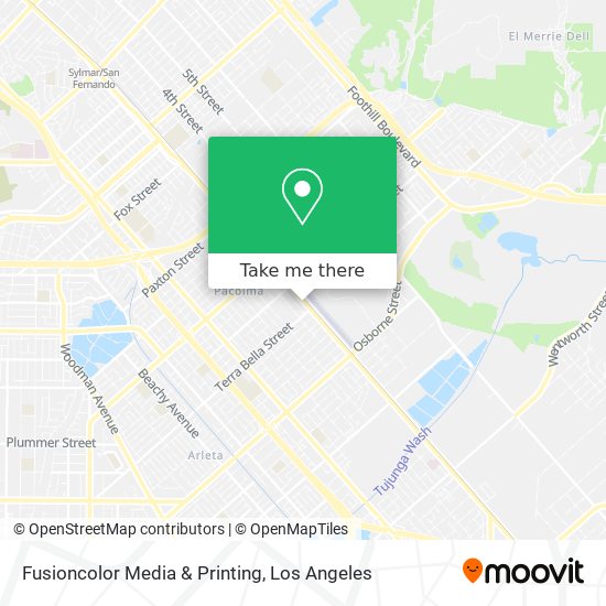 Fusioncolor Media & Printing map