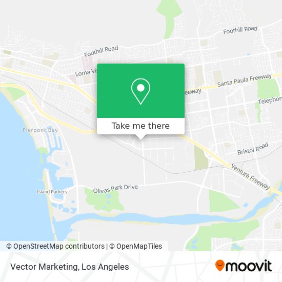 Vector Marketing map