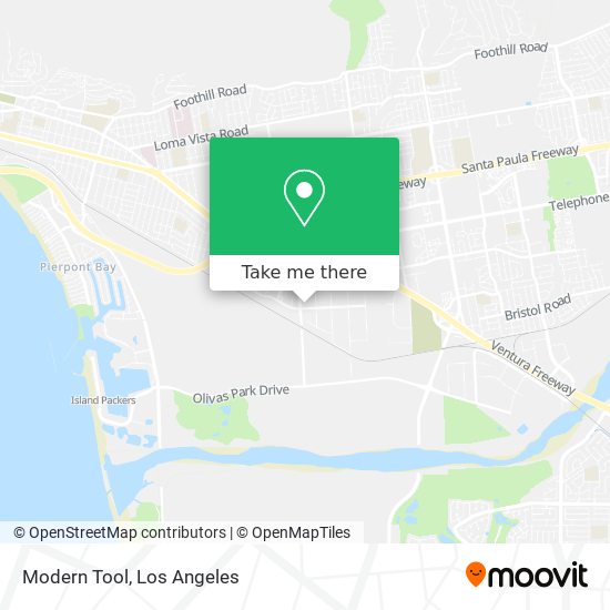 Mapa de Modern Tool