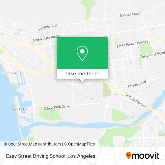 Easy Street Driving School map