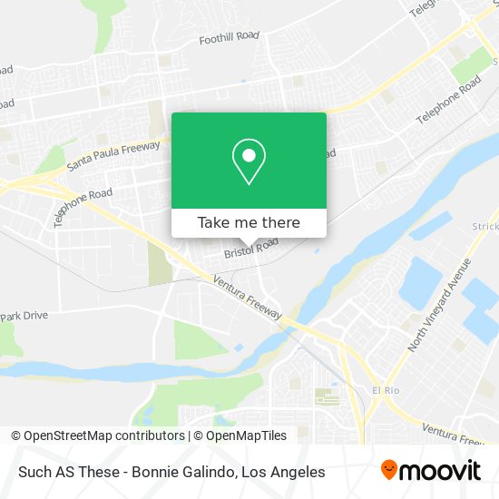 Such AS These - Bonnie Galindo map