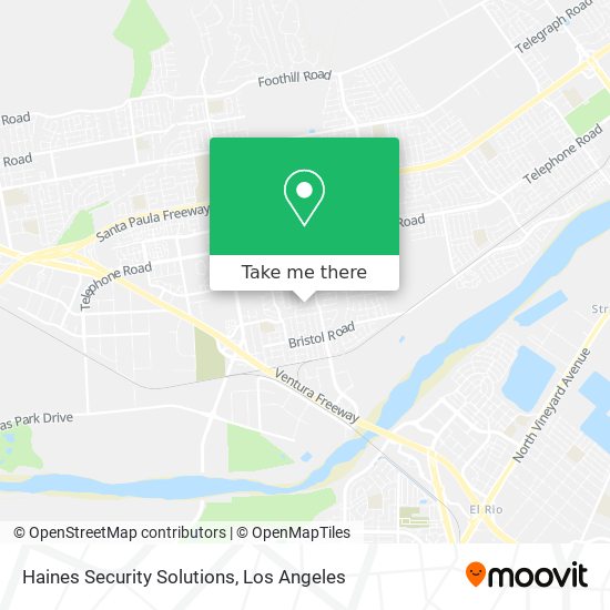 Mapa de Haines Security Solutions