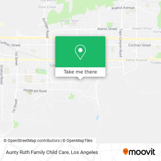 Aunty Ruth Family Child Care map