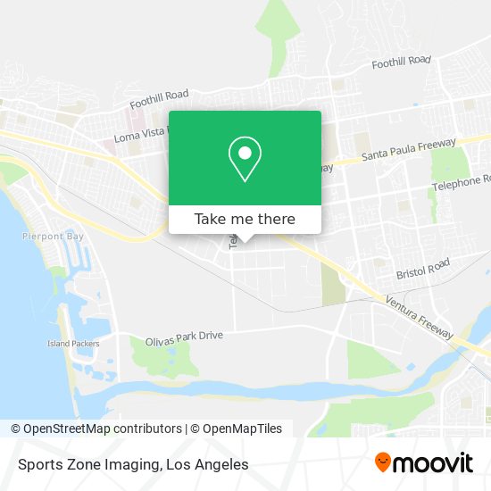 Mapa de Sports Zone Imaging