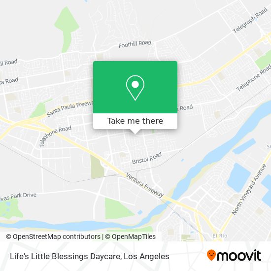 Life's Little Blessings Daycare map