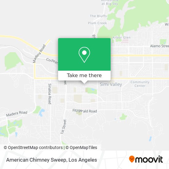 Mapa de American Chimney Sweep