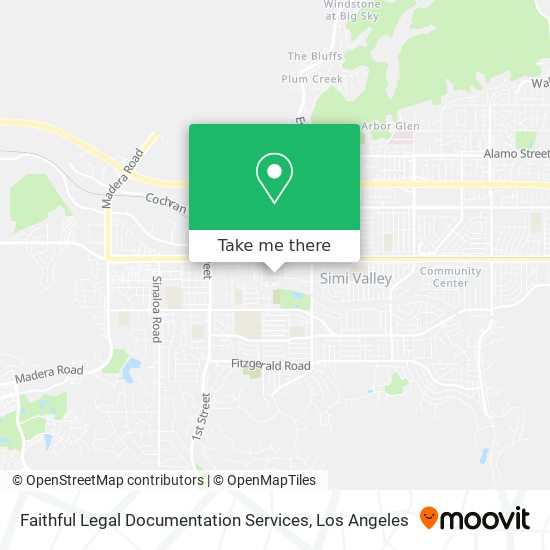 Faithful Legal Documentation Services map