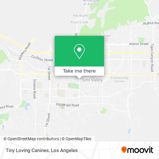 Tiny Loving Canines map