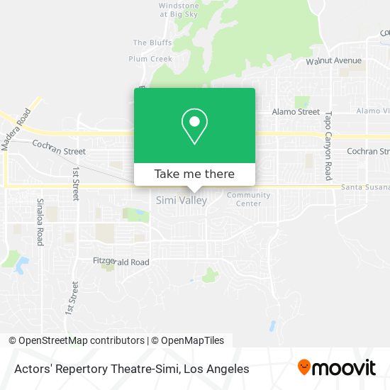 Actors' Repertory Theatre-Simi map