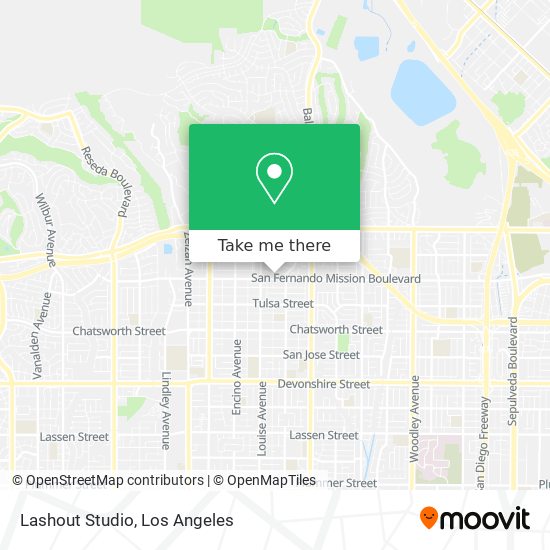 Lashout Studio map