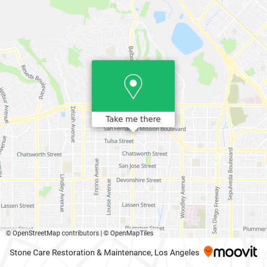 Stone Care Restoration & Maintenance map