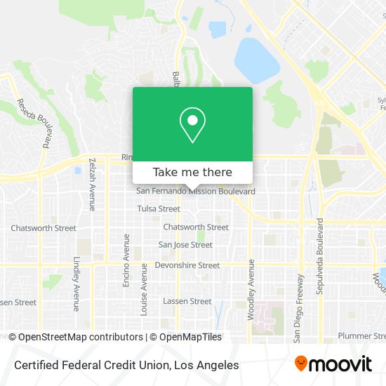 Certified Federal Credit Union map