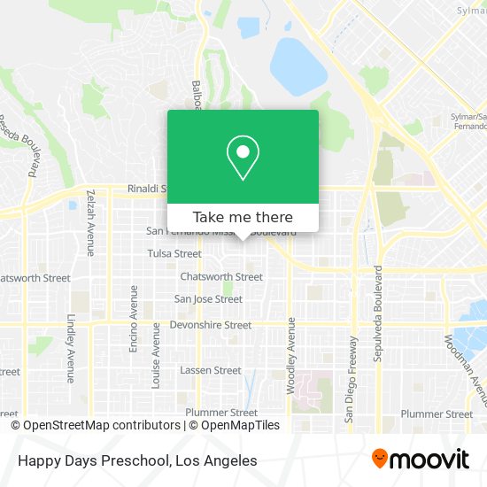 Happy Days Preschool map