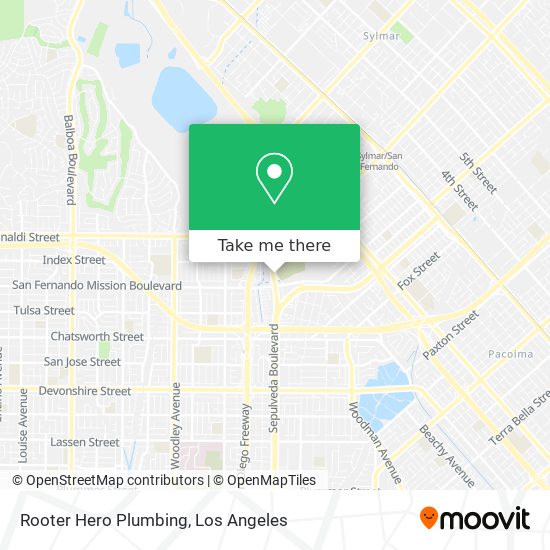 Rooter Hero Plumbing map