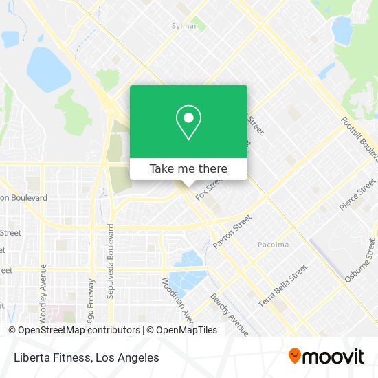 Liberta Fitness map