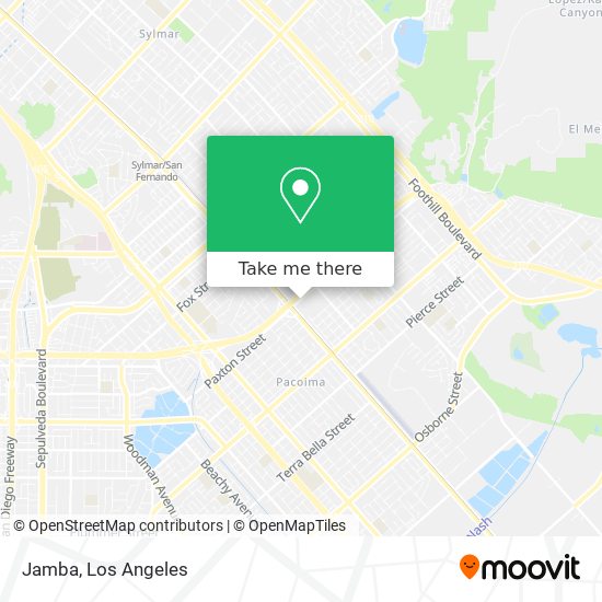 Jamba map