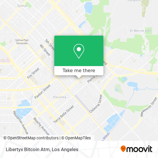 Libertyx Bitcoin Atm map