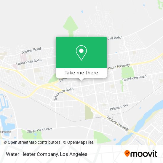 Water Heater Company map