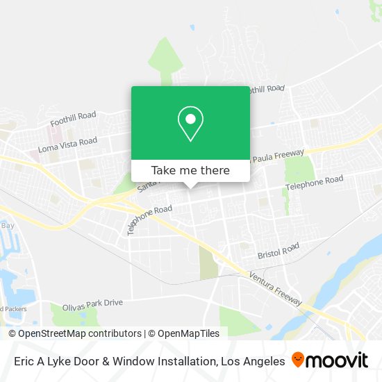 Eric A Lyke Door & Window Installation map