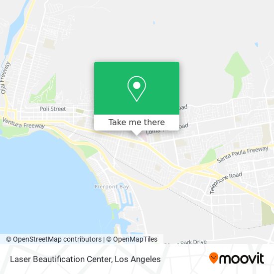 Mapa de Laser Beautification Center