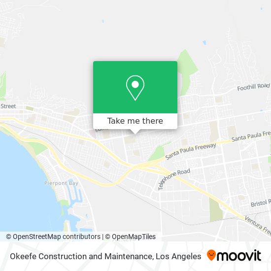 Mapa de Okeefe Construction and Maintenance