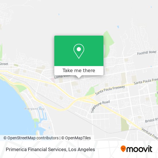 Primerica Financial Services map