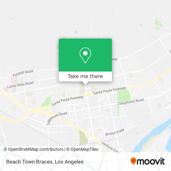 Mapa de Beach Town Braces