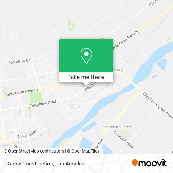 Mapa de Kagey Construction